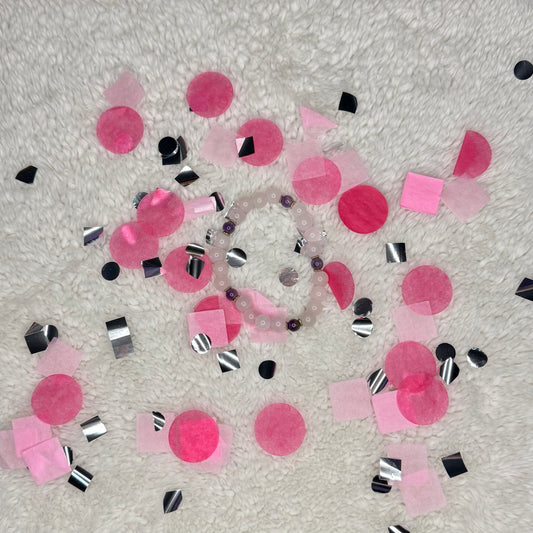 Amethyst + Rose Quartz