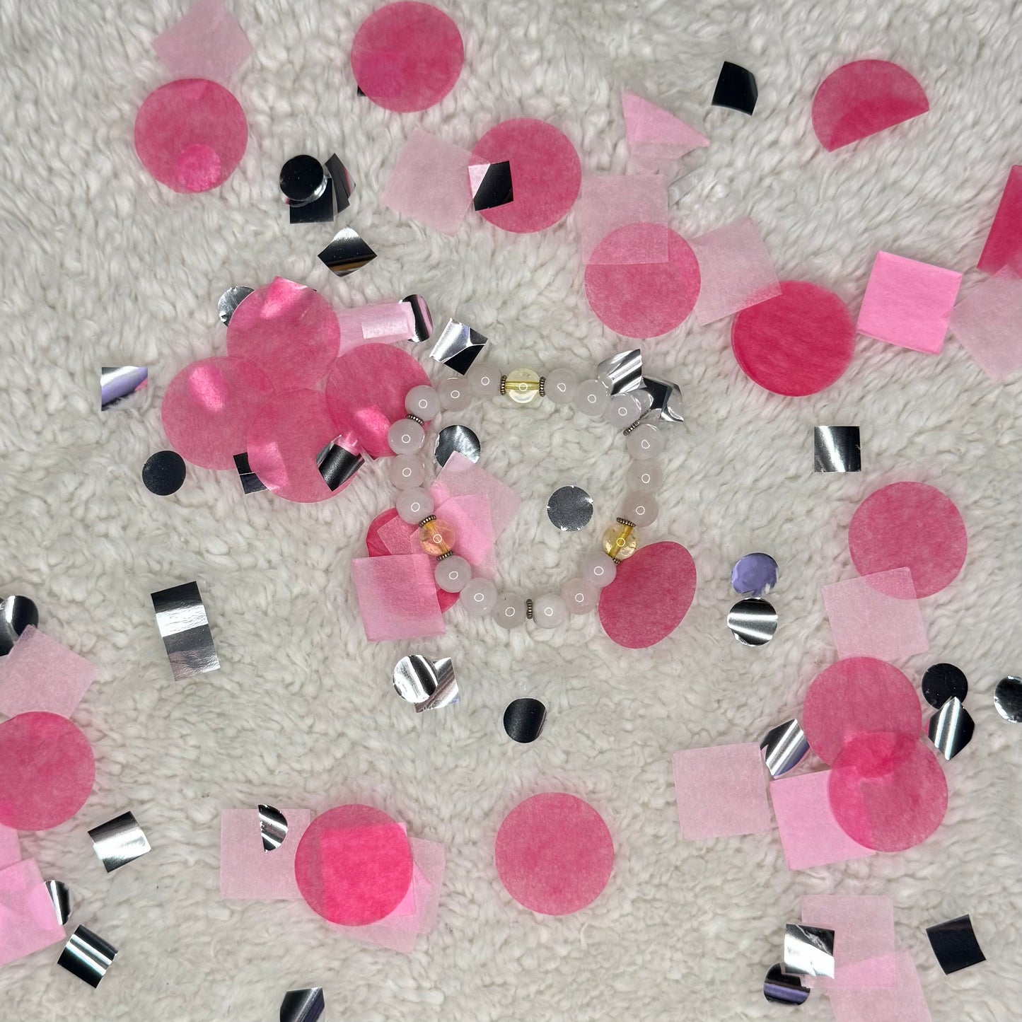 Rose Quartz + Citrine