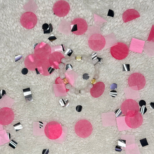 Rose Quartz + Citrine