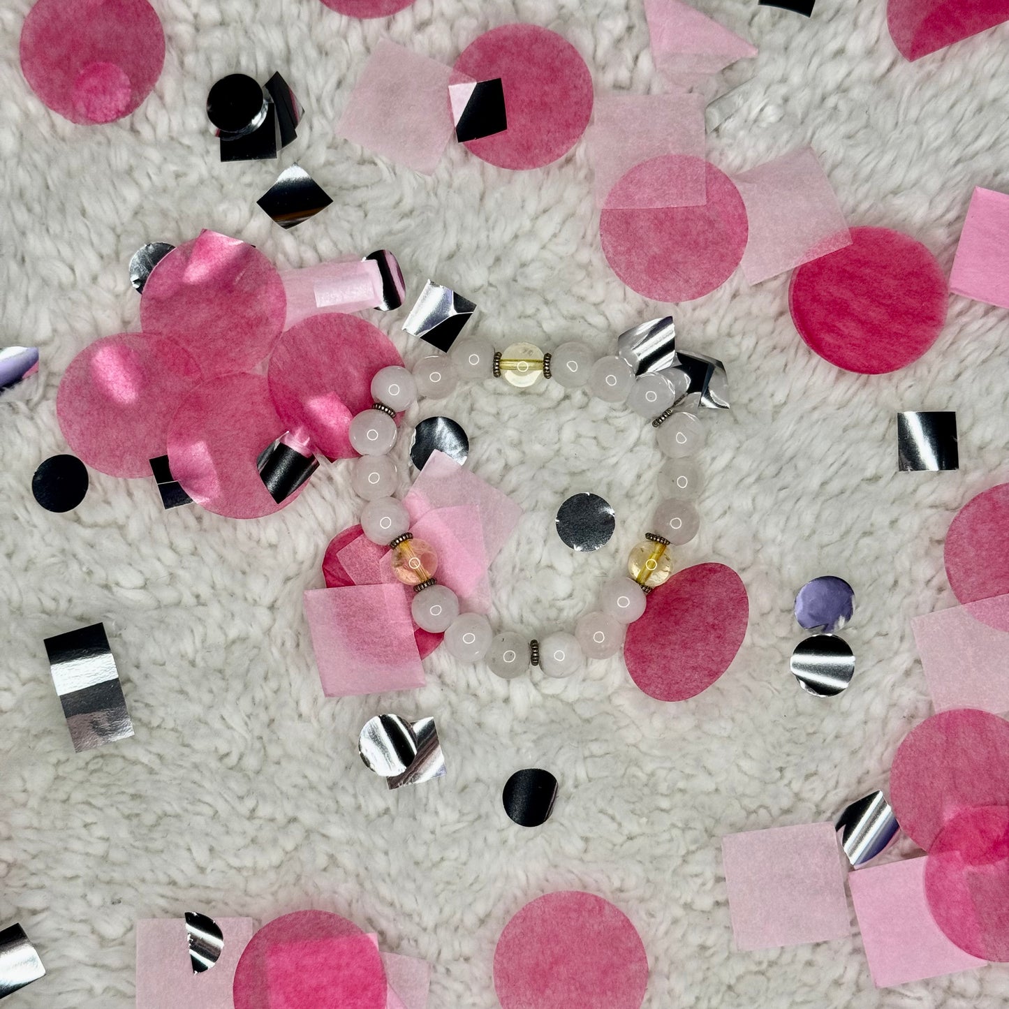 Rose Quartz + Citrine