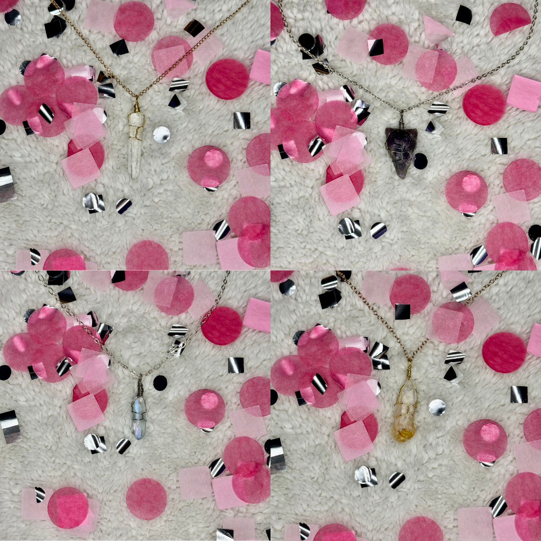 Customizable Crystal Necklace